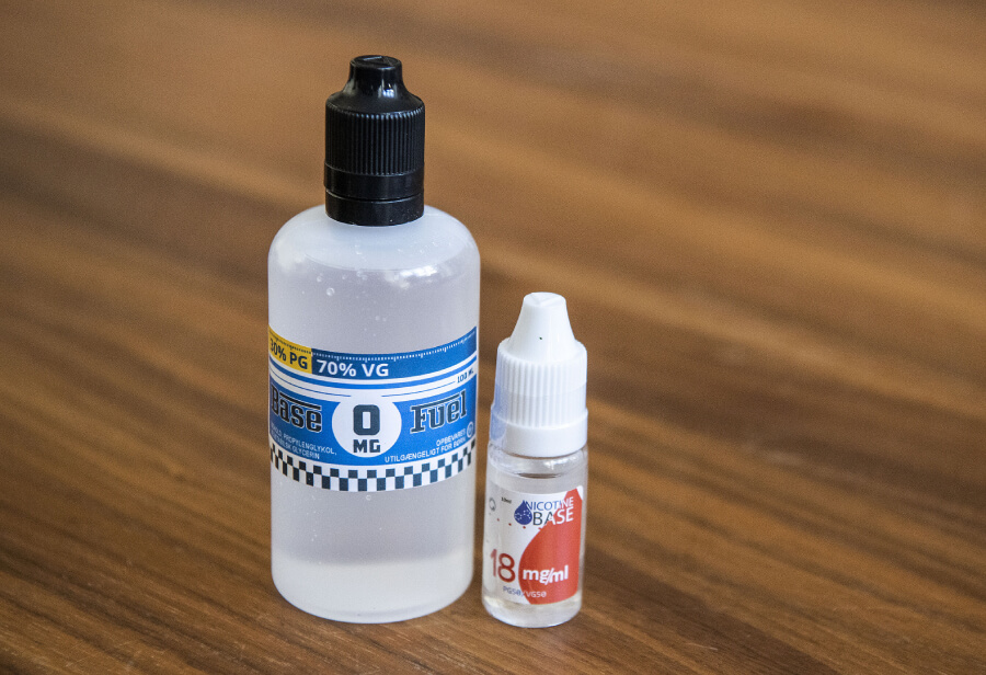 Nikotin base selvblander